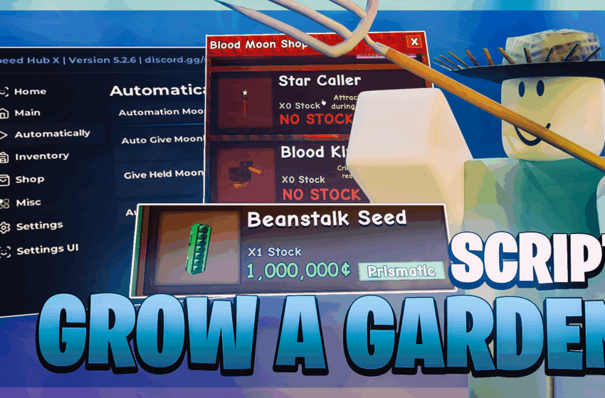 Grow A Garden New Update Script