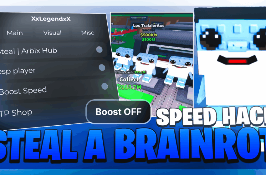Steal A Brainrot Speed Hack Script