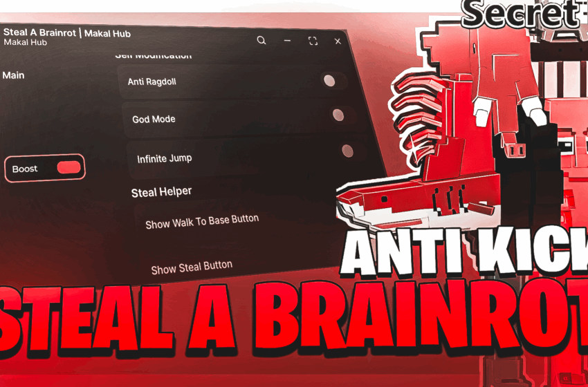 Steal A Brainrot AntiKick Scipt