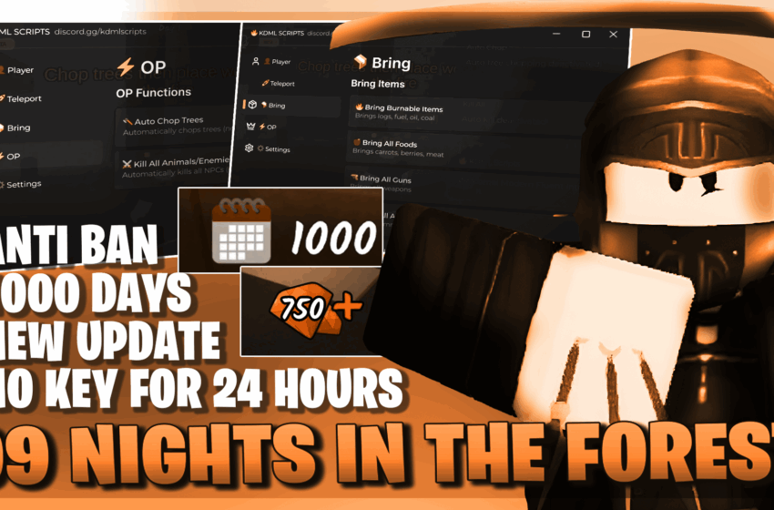 99 Nights In The Forest Script Reach 1000 Days