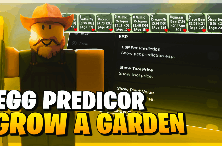 Grow A Garden Egg Predictor Script