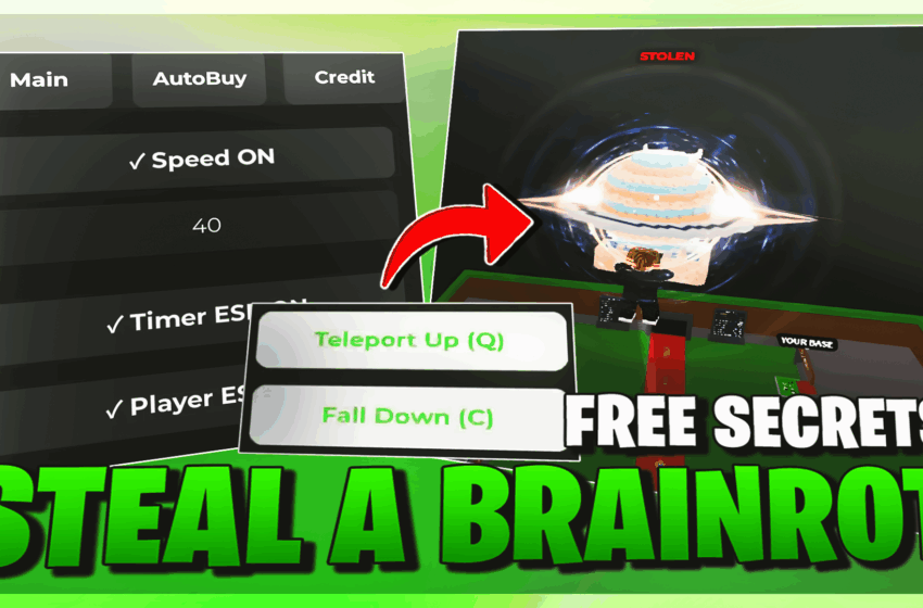  Steal A Brainrot Steal Secrets Script