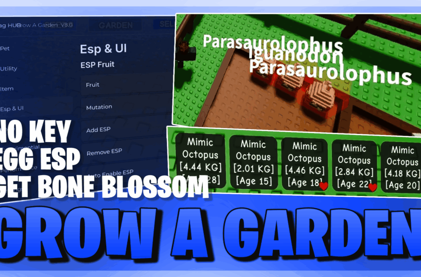 Grow A Garden Bone Blossom Script