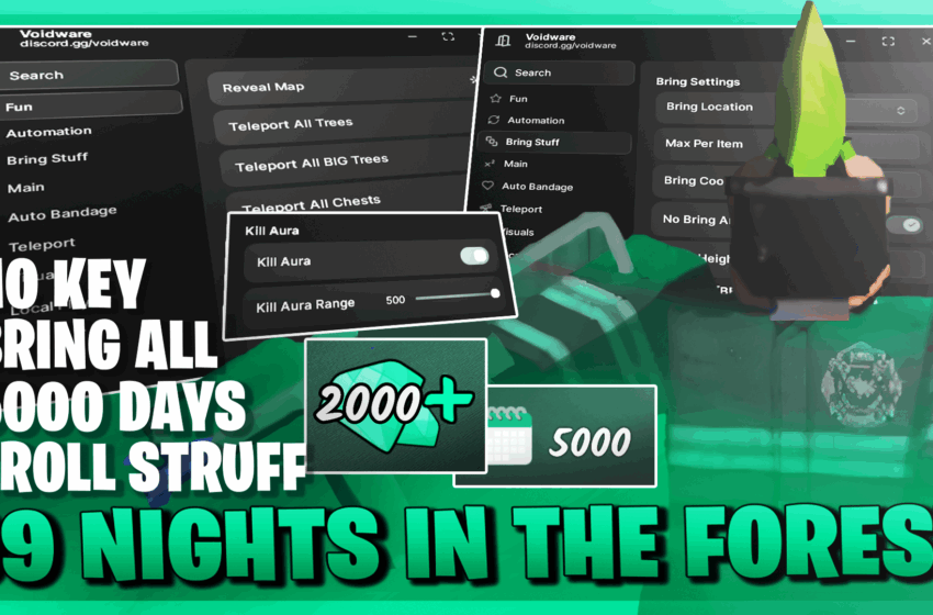  99 Nights In The Forest Reach 5000 Days Script