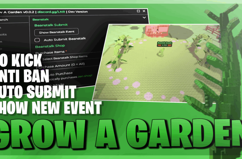 Grow A Garden New Event Script