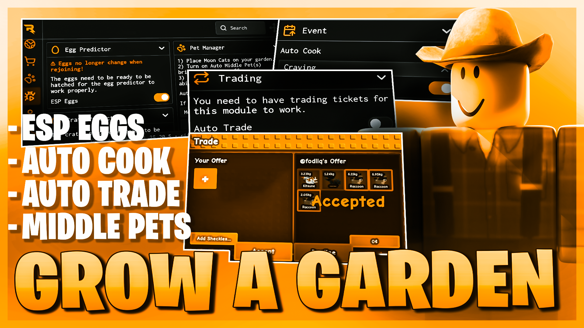  Grow A Garden Script Auto Trade Script