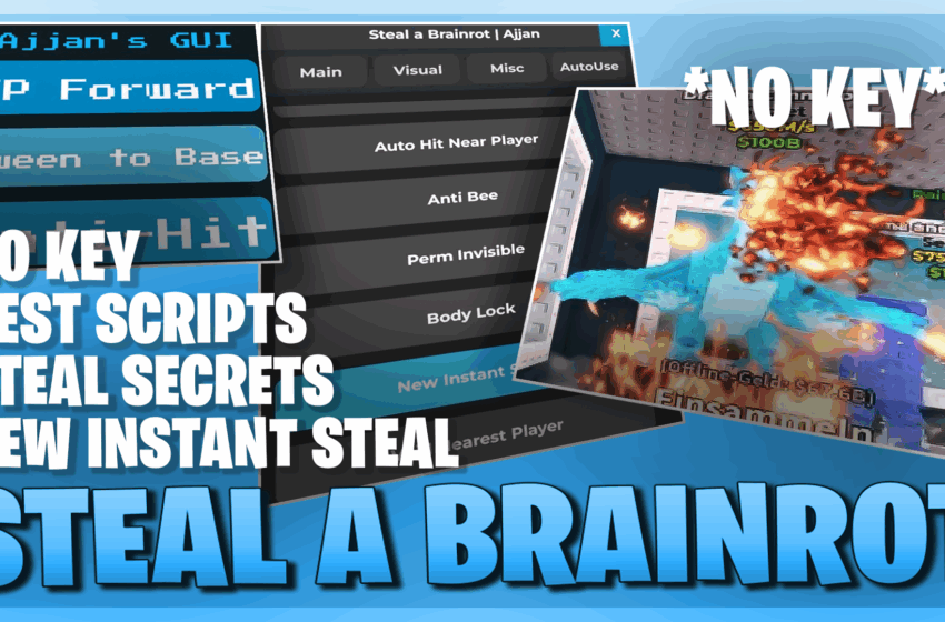 Steal A Brainrot Instant Steal Script