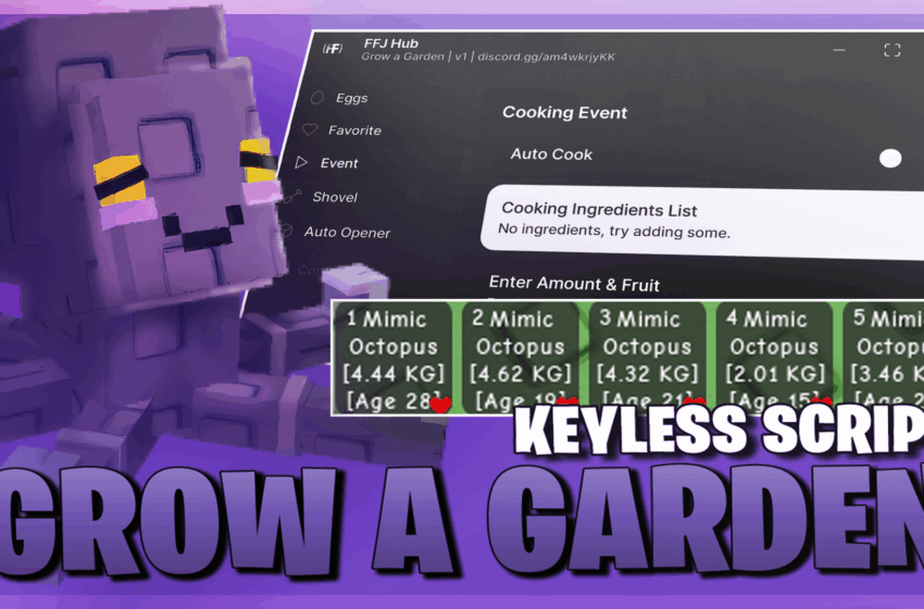  Grow A Garden Keyless Script