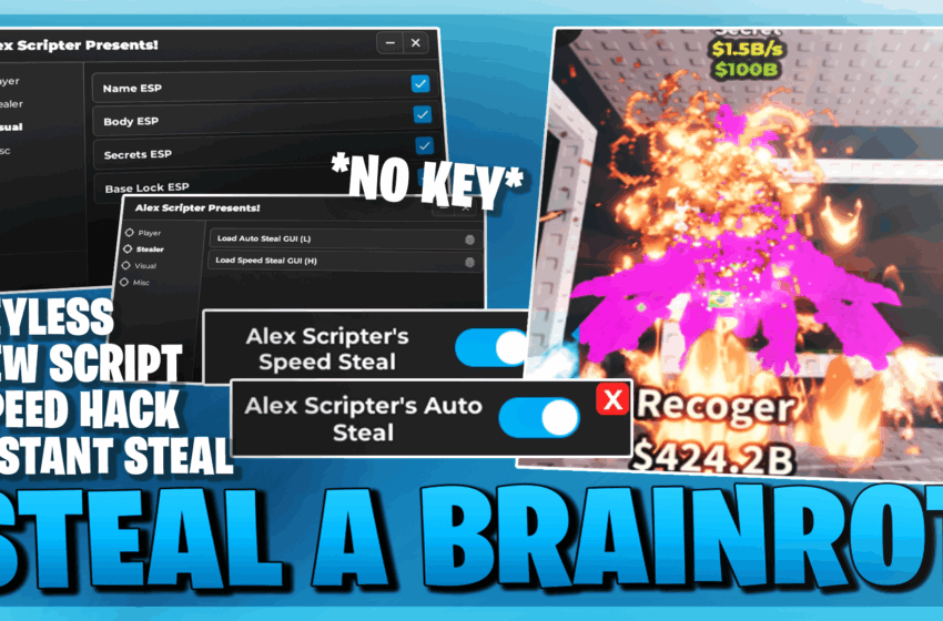 Steal A Brainrot New Instant Steal Script